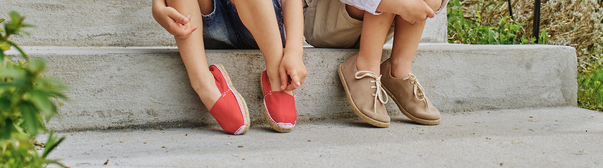 zapatos esparto niño