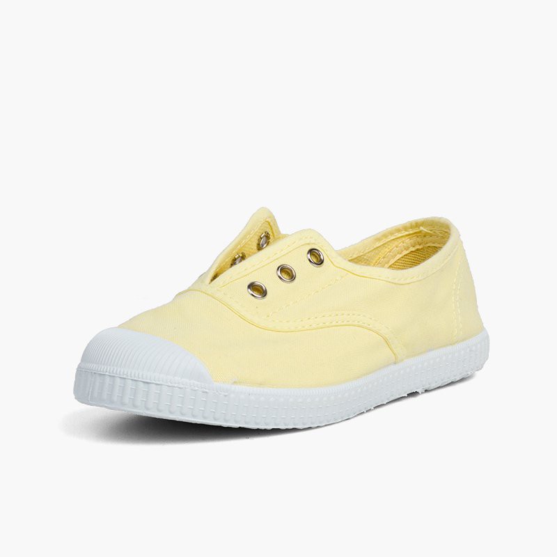 Zapatillas lona sin cordones zapatillas sin cordones